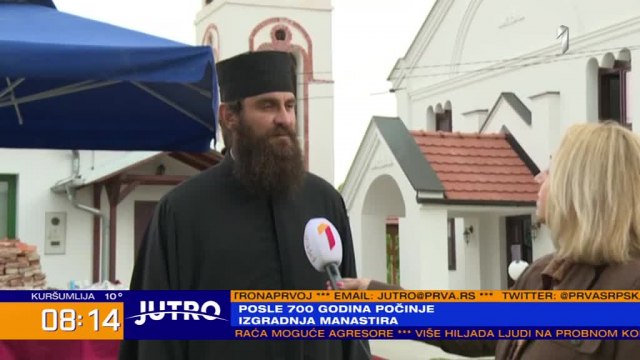 U selu nadomak Jagodine počinje izgradnja manastira - nakon 700 godina VIDEO