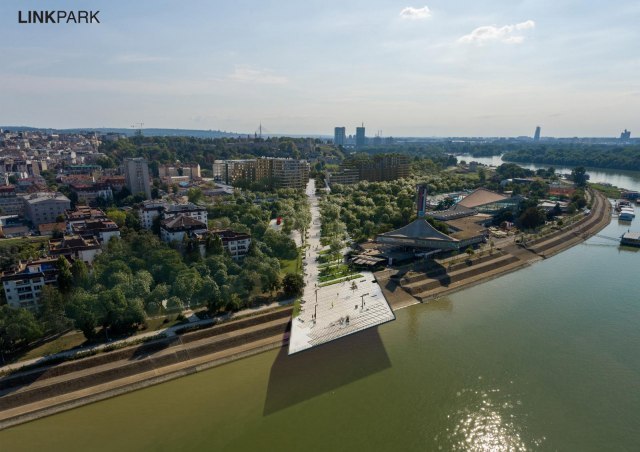 Linijski park: Najznaèajniji projekat ureðenja javnog prostora u Beogradu