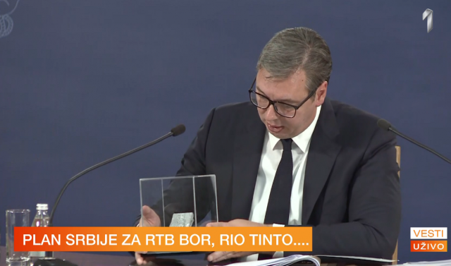Vučić o Rio Tintu: Spremni smo za referendum