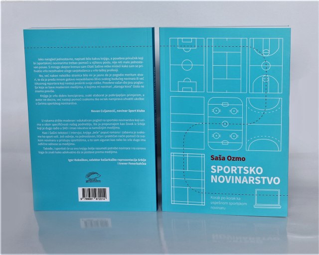Napokon – knjiga o sportskom novinarstvu, autor Saša Ozmo