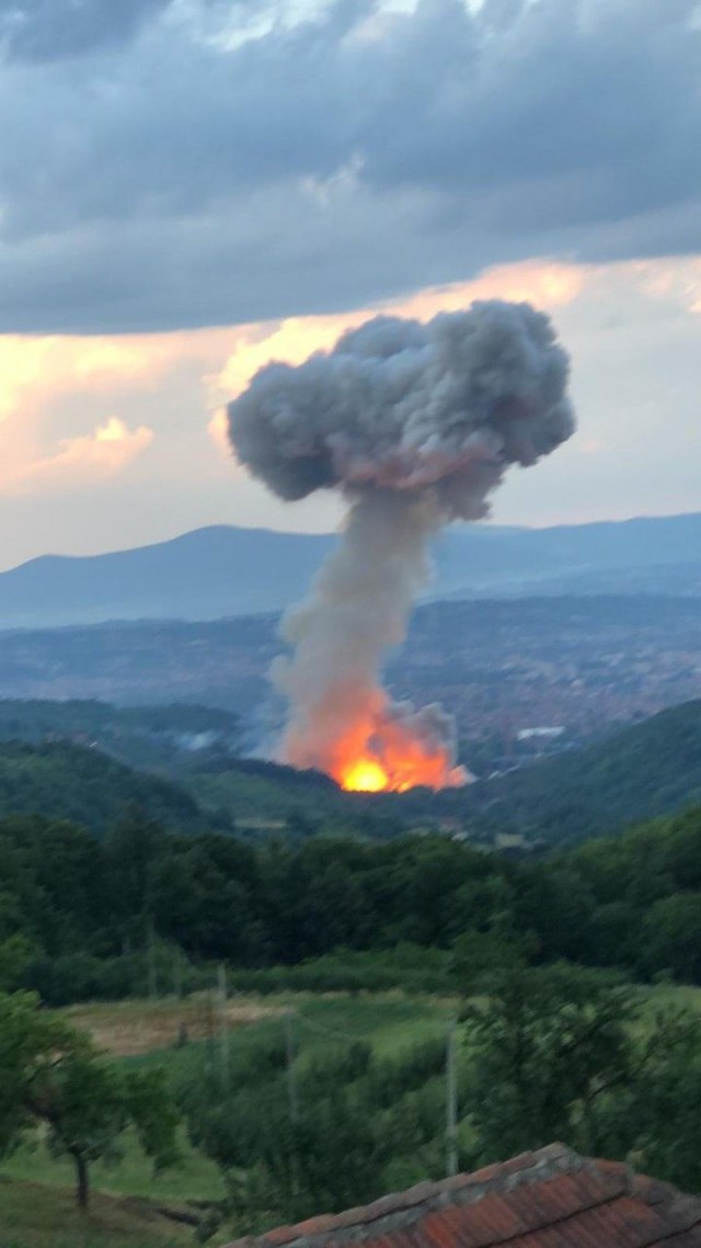 Nova eksplozija u Slobodi u Čačku FOTO/VIDEO