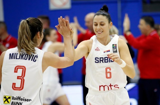 Košarkašice spremne za Crnu Goru: 