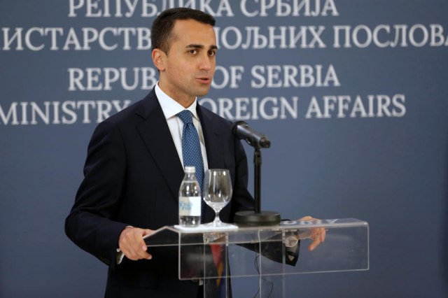 "Srbija može da raèuna na podršku Italije"