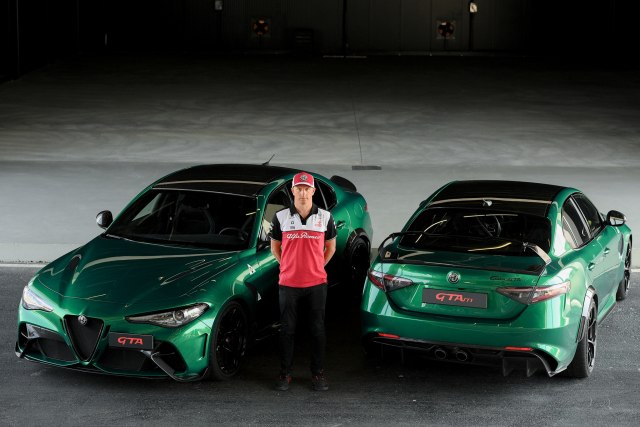 Kimi Raikonen testirao Giulia GTA