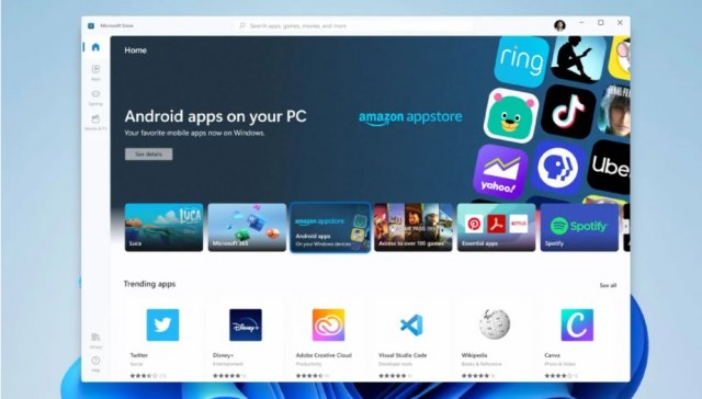 Android aplikacije su stigle na Windows
