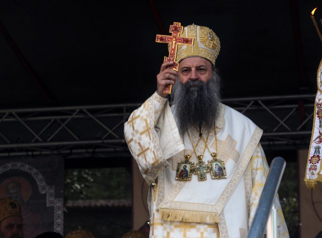 Patrijarh Porfirije stigao u Gračanicu