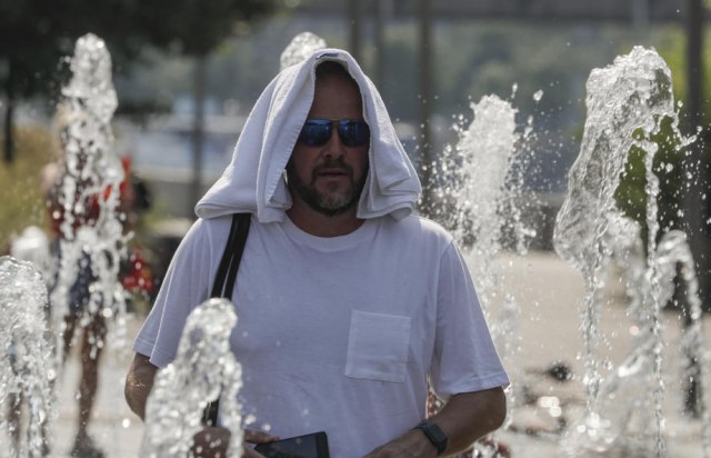 Beograd je toplotno ostrvo; a toplotne mase stižu sa severa Afrike