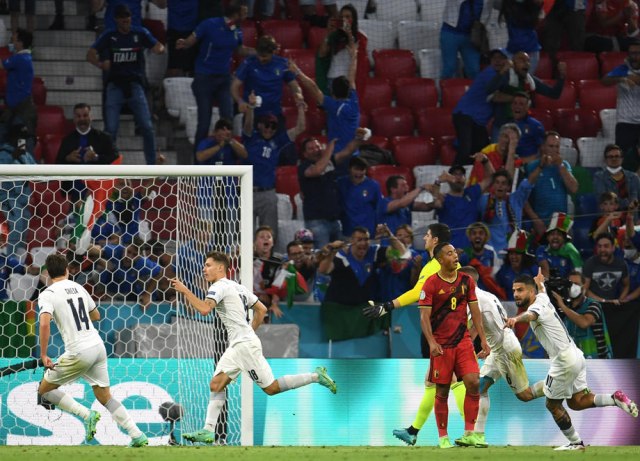 Spektakl u Minhenu pripao Azurima – Italija preko Belgije do polufinala!