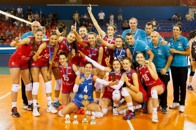 Juniorke Srbije osvojile zlatnu medalju na prvenstvu Balkana