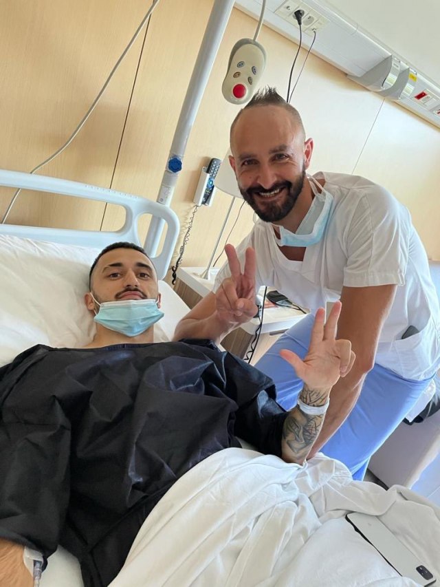 Lakčević operisan u Lionu