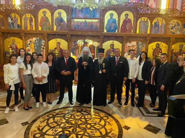 Patrijarha dočekalo 4.500 ljudi u Končarevu kraj Jagodine