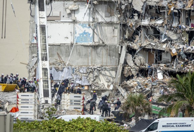 Majami: Broj poginulih u rušenju zgrade porastao na 78