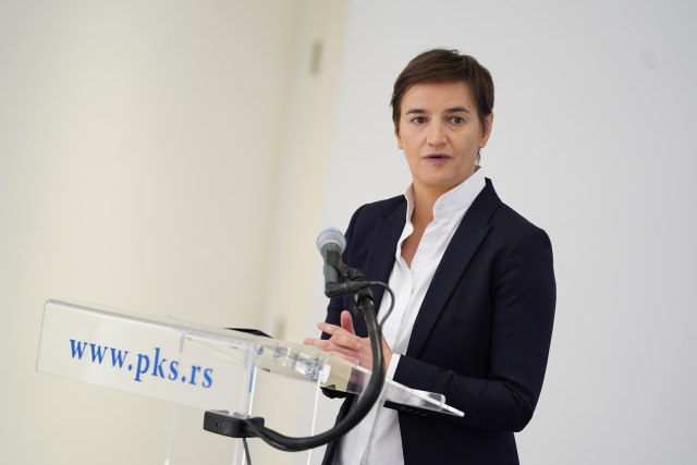 Brnabić: Naša opozicija jedina u svetu koja je prisutna na javnim servisima