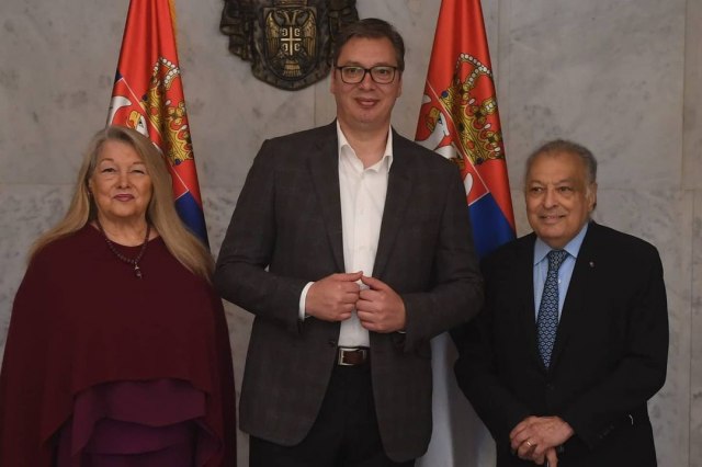 Vuèiæ se sastao sa proslavljenim dirigentom Zubinom Mehtom FOTO