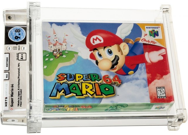Oboren rekord – Super Mario 64 prodat za 1.500.000 dolara VIDEO