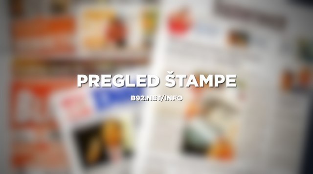 Novine: Za koga bi mogla da bude obavezna vakcina u Srbiji; Zahtevaćemo u Briselu zaštitu Srba na KiM