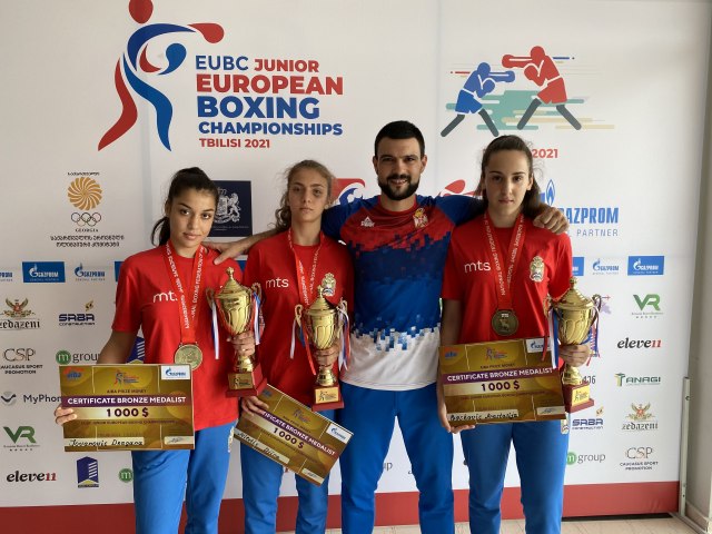 Tri bronze srpskih juniorki na EP u Gruziji