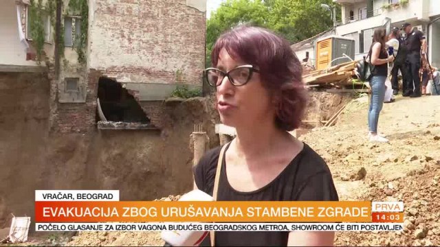 "Rekli su mi da to nije ništa, sve se srušilo dok sam bila na stepeništu" VIDEO/FOTO