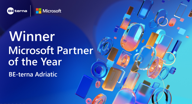 Kompanija BE-terna Adriatic dobitnik prestižnog priznanja Microsoft Partner godine