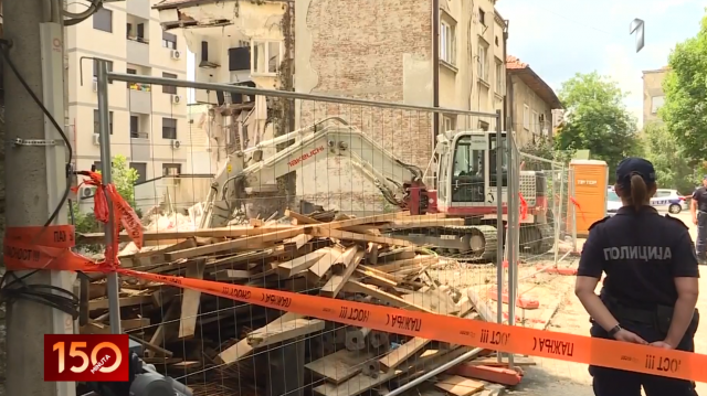 Oglasio se izvođač radova na placu kod srušene zgrade na Vračaru