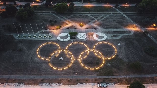 U Beogradu zasijali olimpijski krugovi FOTO/VIDEO