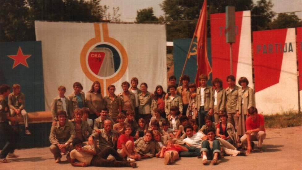 Brigadiri u Paraæinu 1984./Privatna arhiva Petar Novakoviæ