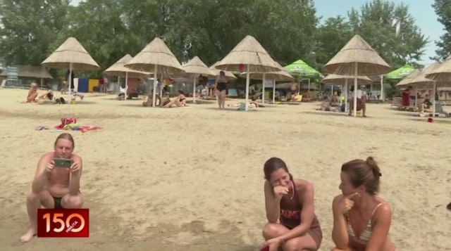 Topla voda i sitan pesak: Gde Zrenjaninci traže spas od vruæine? VIDEO