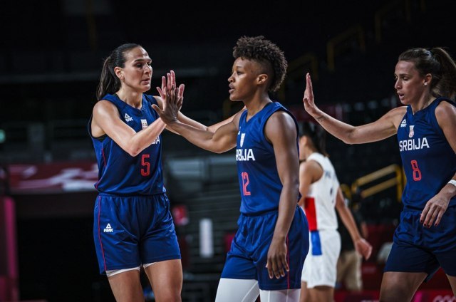 Serbian women's basketball national team reached the quarterfinals!