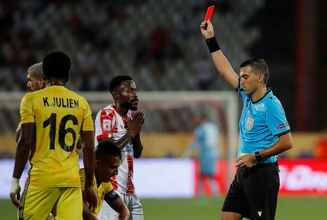 Zvezda nije mogla sa igraèem manje – Šerif preživeo u Beogradu