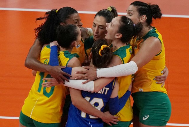 Odbojkašice Brazila u polufinalu
