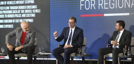 Foto: Tanjug/AP Photo/Boris Grdanosk