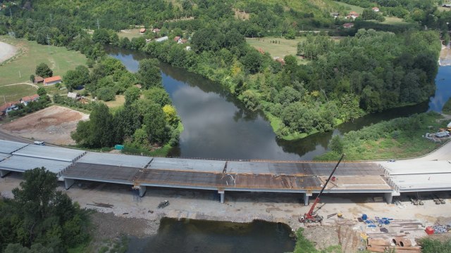 Otvaraju se "kapije" Zapadne Srbije, radovi na mostu se privode kraju FOTO