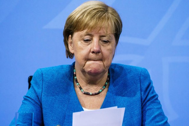 Angela Merkel's first statement: We're going through difficult time, it's US decision