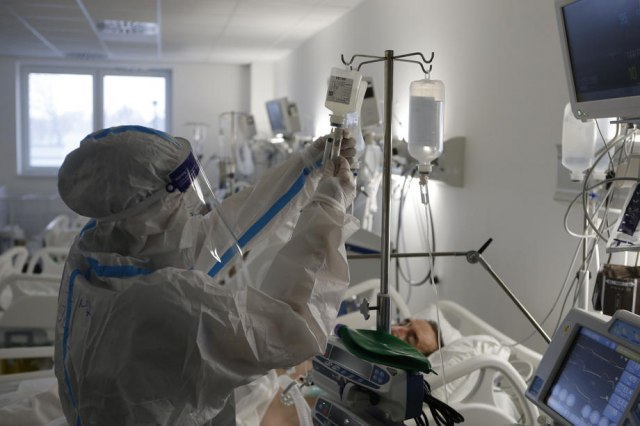 The number of newly infected on the rise