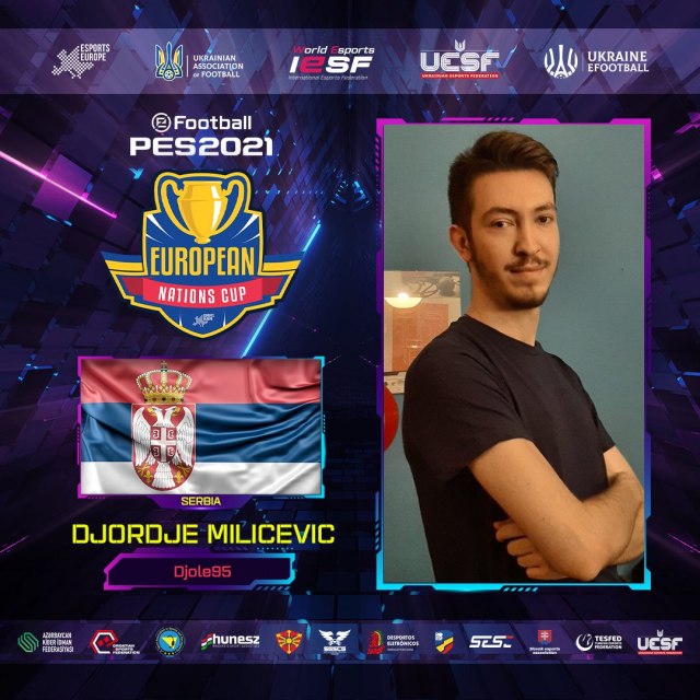 Polufinale Nacionalnog PES21 Kupa u Ukrajini: Gledajte duel Srbije i Severne Makedonije!