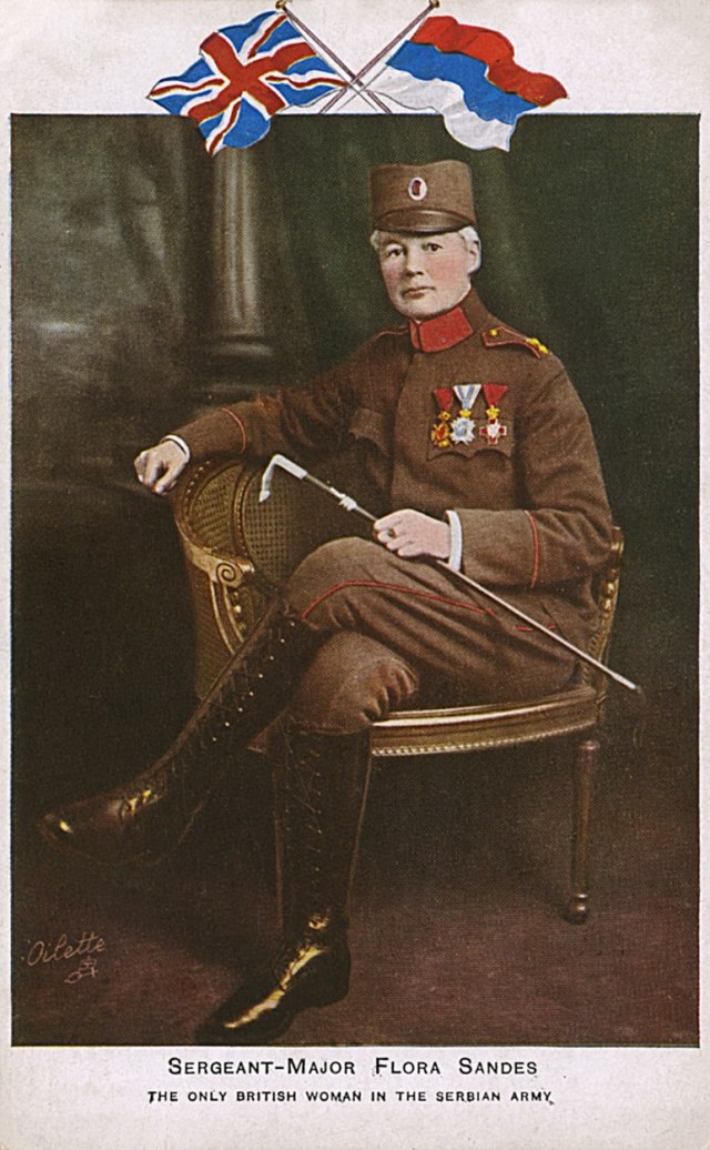 Naš "brat" Flora: Oficirka koja se borila za Srbiju, a bila je Engleskinja