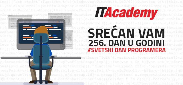 ITAcademy vam za Dan programera poklanja preko 600€ popusta