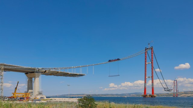Još malo, pa gotovo: Najduži most na svetu spojiæe Evropu i Aziju FOTO