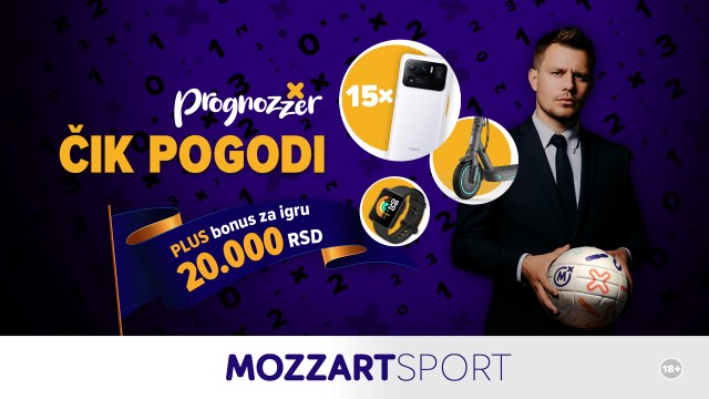 Zabavite se, budite pobednik i osvojite vredne nagrade – stigao je Mozzart Prognozzer!