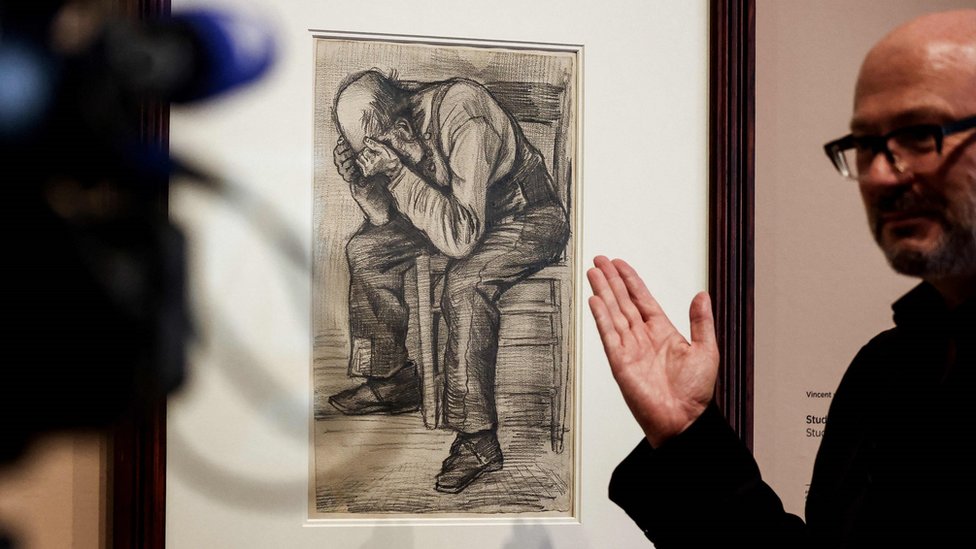 Umetnost i Van Gog: Prvi put predstavljen srtež umornog starca holandskog slikara
