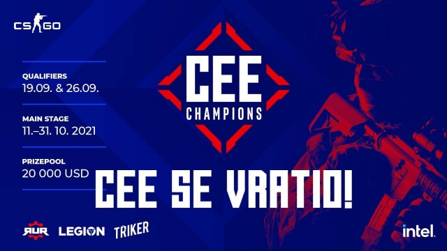Imamo finaliste regionalnih kvalifikacija za CS:GO CEE šampionat!