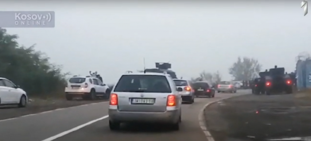 Blindirana vozila i jedinice ROSU na Jarinju i Brnjaku VIDEO/FOTO
