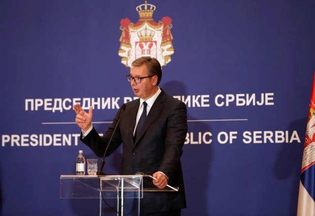 Vučić convened an emergency session of the Security Council