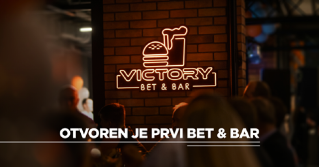 Udarna vest za sve ljubitelje sporta: Otvoren prvi Victory Bet & Bar