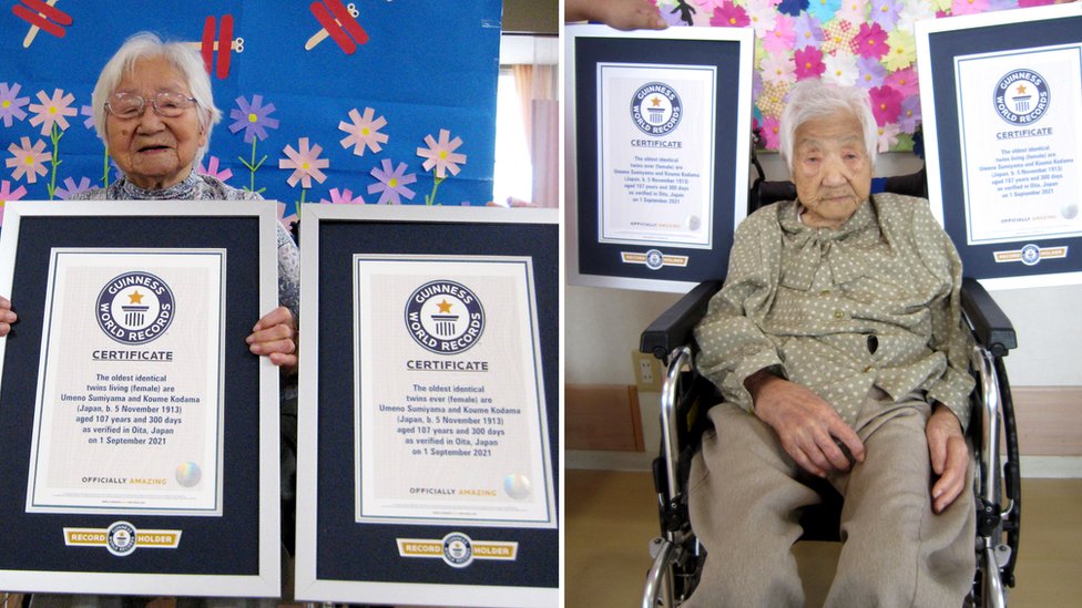 Ginisova knjiga svetskih rekorda: Sestre iz Japana najstarije bliznakinje na svetu