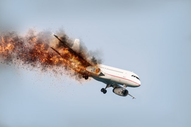 The plane crashed, all passengers died