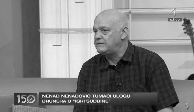 Preminuo glumac Nenad Nenadović