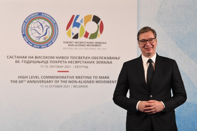 Belgrade marking 60 years of the Non-Aligned Movement; Vučić: 
