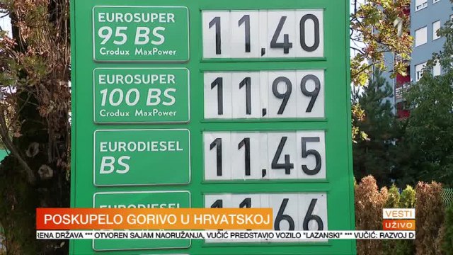 U Hrvatskoj ponovo skoèila cena goriva: Graðani pune rezervoare u BiH VIDEO