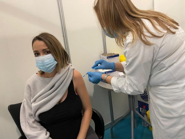 Trudna Marijana Mićić primila vakcinu protiv koronavirusa: 